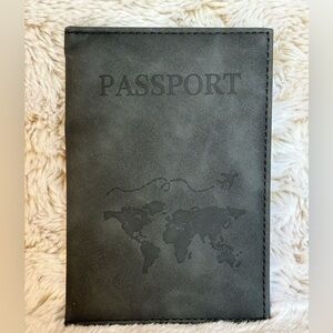 Black Passport Wallet